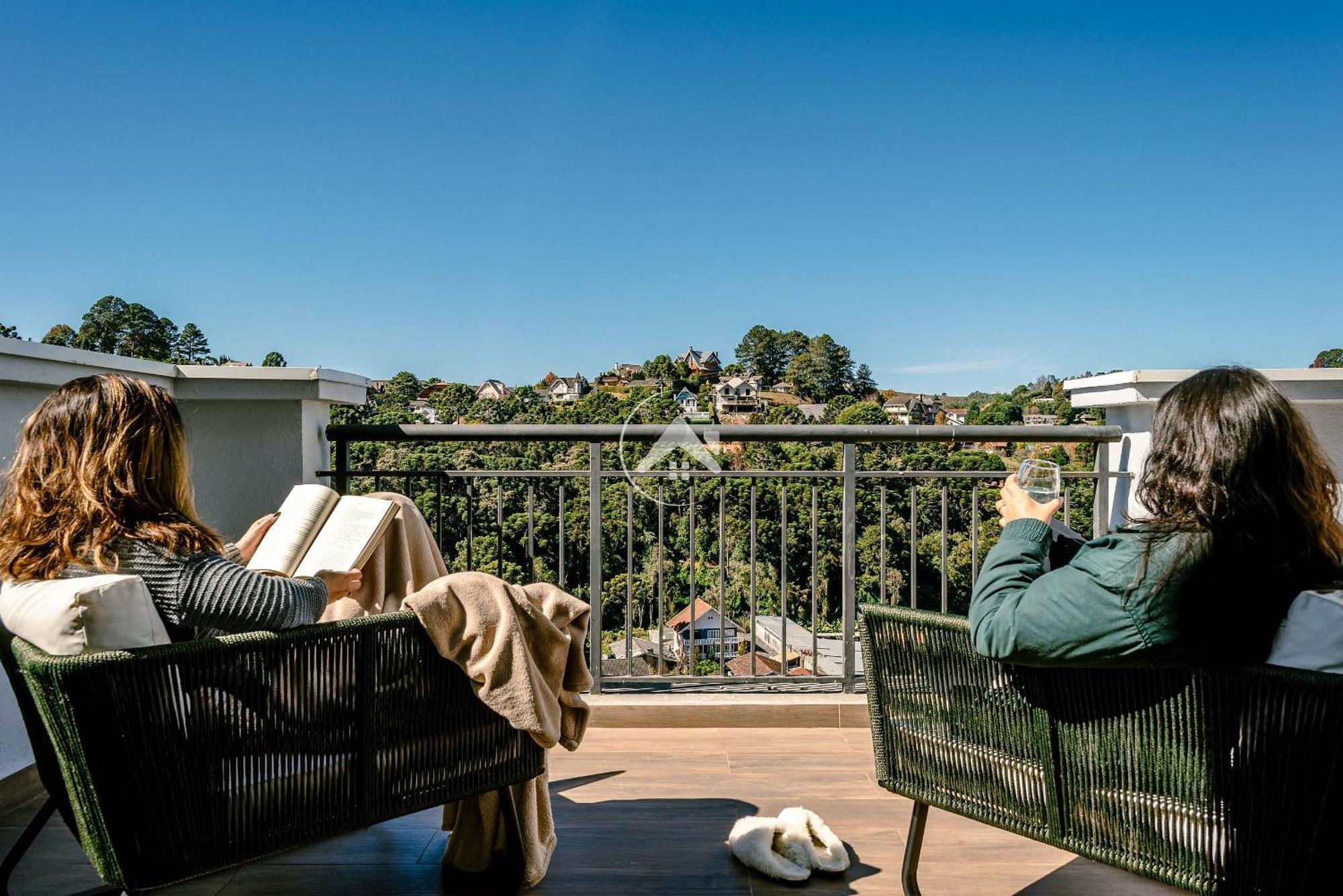 Refugio Nas Alturas: Cobertura De Luxo Com 5 E Vista Apartamento *
