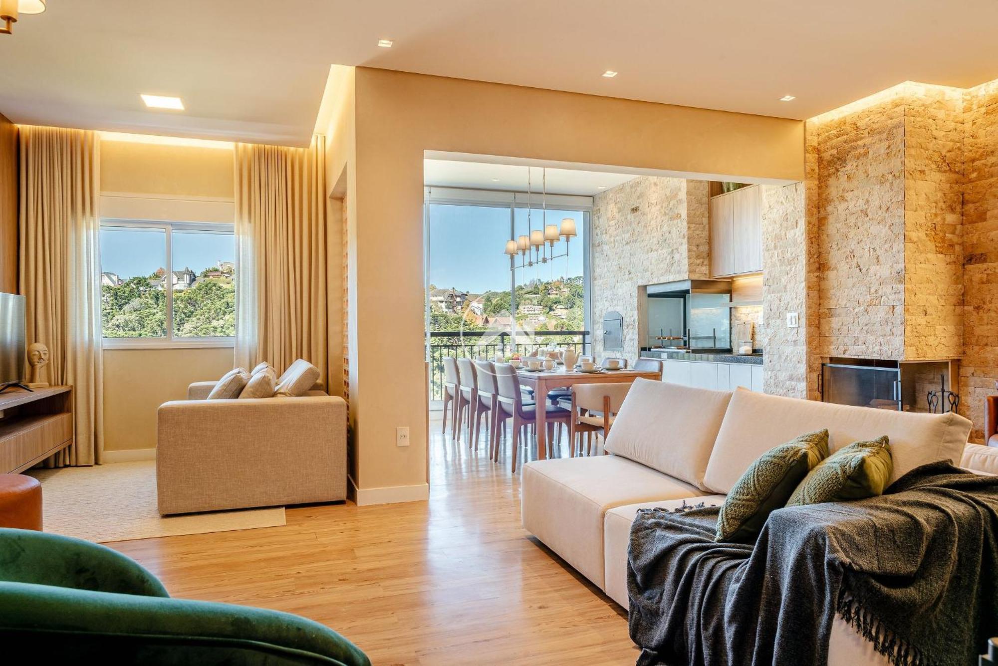 Refugio Nas Alturas: Cobertura De Luxo Com 5 E Vista Apartamento Campos do Jordão